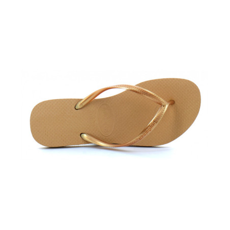 HAVAIANAS Slim Golden - Tongs Unisex