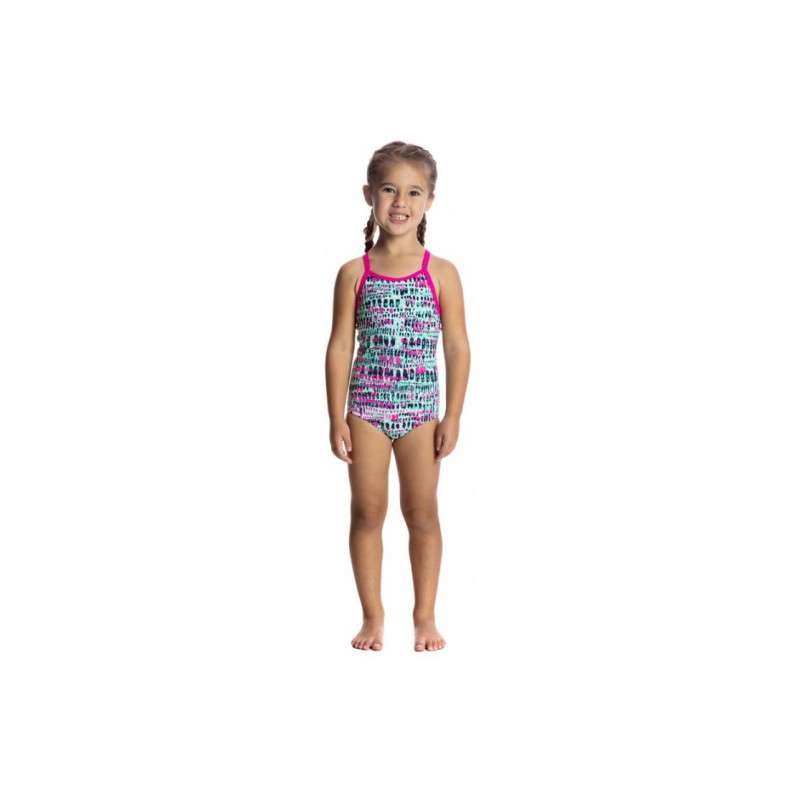 Funkita Toddler Minty Madness - Maillot Fille 1 à 6 ans