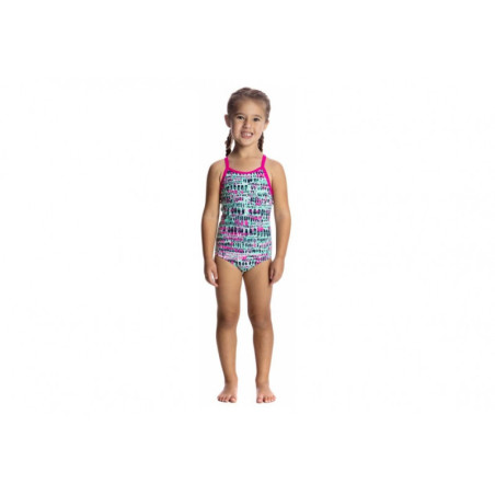 Funkita Toddler Minty Madness - Maillot Fille 1 à 6 ans Funkita Toddler Minty Madness - Maillot Fille 1 à 6 ans