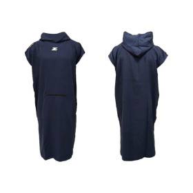 Poncho ZEROD Transition Towel Navy - Peignoir microfibre sortie de l'eau