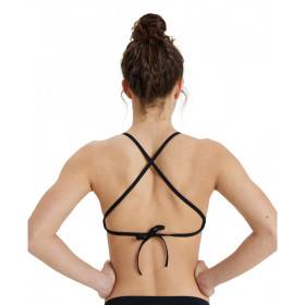 Haut de Maillot 2 pièces ARENA SOLID Team Swim Top Black