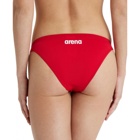 Bas de Maillot 2 pièces ARENA SOLID Team Swim Bottom Red Bas de Maillot 2 pièces ARENA SOLID Team Swim Bottom Red