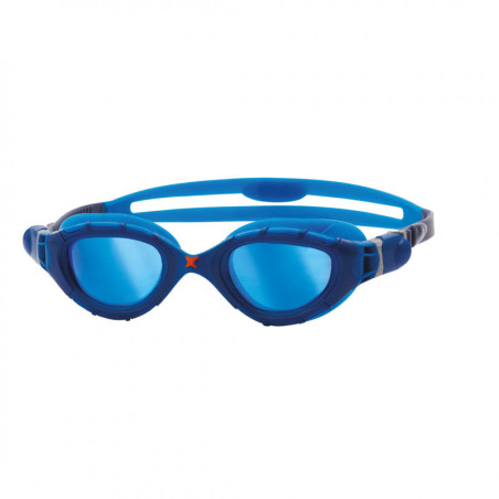 ZOGGS Predator Flex Titanium Blue Blue Mirrored Silver Regular Fit - Lunettes Natation et Triathlon ZOGGS Predator Flex Titanium Blue Blue Mirrored Silver Regular Fit - Lunettes Natation et Triathlon