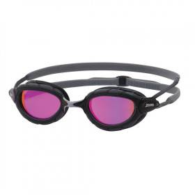 ZOGGS Predator Titanium Regular Fit - Grey Black Mirror Pink Silver - Lunettes Natation et Triathlon