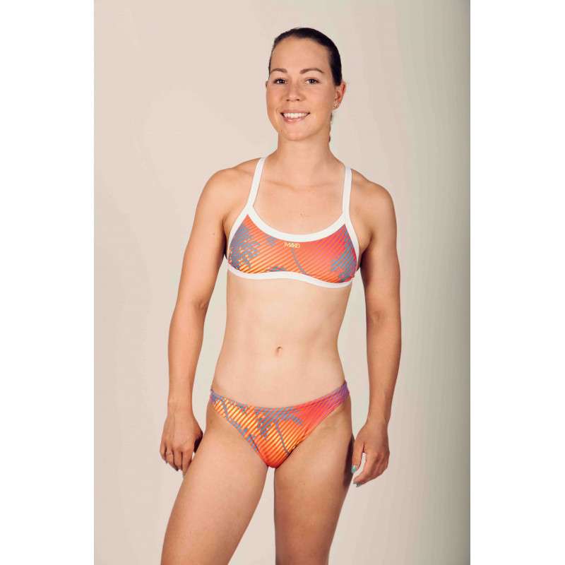 Haut de Bikini MAKO Sunkissed Florida Orange - Haut de maillot de bain