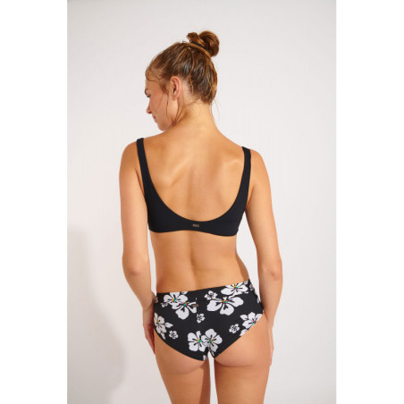 Haut de Bikini BANANA MOON NOUO COLORMOON Noir - Haut maillot de bain Plage 2 pièces