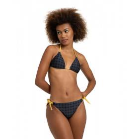 Bikini Arena WOMEN'S 50TH - Bikini Triangle Black Multi Gold