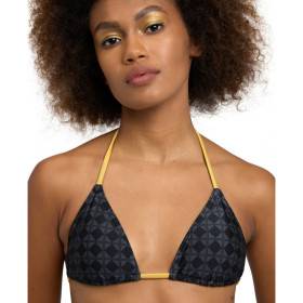 Bikini Arena WOMEN'S 50TH - Bikini Triangle Black Multi Gold