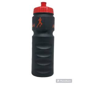 Bidon RUSH RUN - Black Mat RED - 750ml