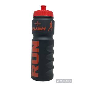Bidon RUSH RUN - Black Mat RED - 750ml