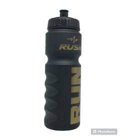 Bidon RUSH RUN - Black Mat GOLD - 750ml