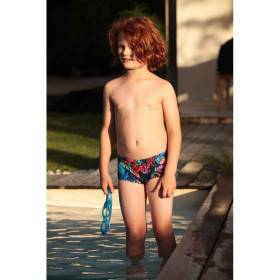 Boxer Junior (10-14 ans) MAKO Coral Blue
