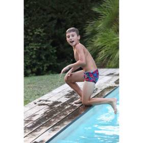 Boxer Junior (10-14 ans) MAKO Coral Blue