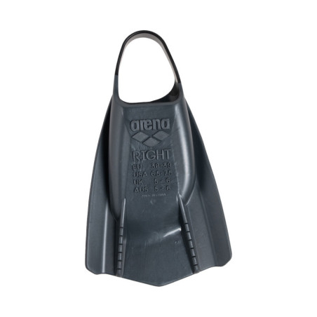 ARENA POWERFIN PRO II Black - Mini Palmes Natation & Piscine | Les4Nages