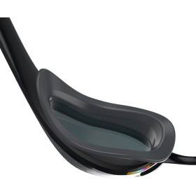 Speedo Fastskin PURE FOCUS Mirror Black - Cool Grey - Ruby - Lunettes Natation
