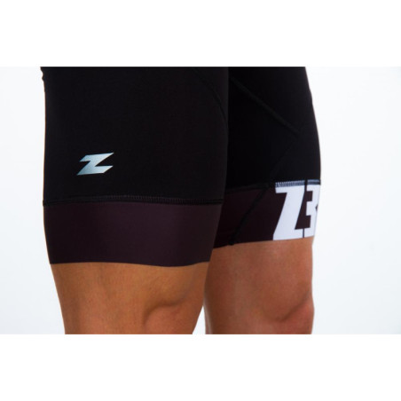 ZEROD Start TRISHORTS BLACK - Shorty Triathlon Homme | Les4Nages