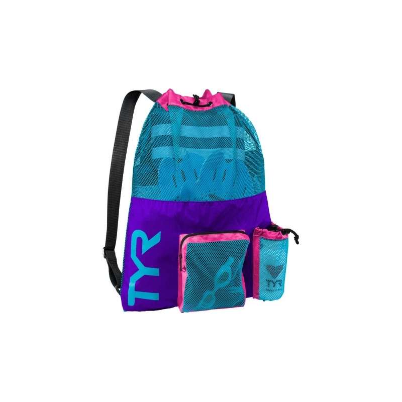 Tyr Big Mesh Mummy 40 Litres - purple blue