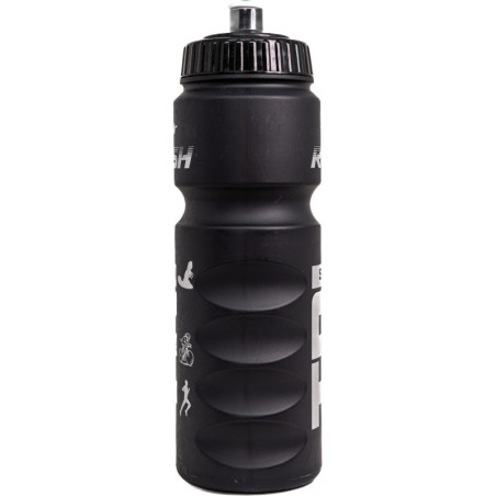Bidon TRIATHLON RUSH - Black Mat SILVER - 750ml | Les4Nages
