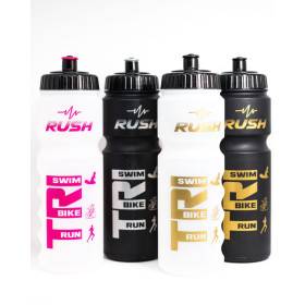 Bidon TRIATHLON RUSH - Black Mat SILVER - 750ml