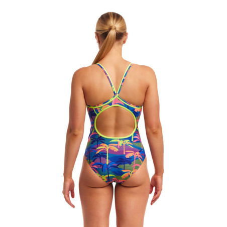 Funkita Palm A Lot - Diamond Back - Maillot de bain Femme Natation 1 piece | Les4Nages Funkita Palm A Lot - Diamond Back - Maillot de bain Femme Natation 1 piece | Les4Nages