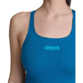 Arena Team Solid Swim Pro - Blue Cosmo - Maillot de bain femme 1 pièce