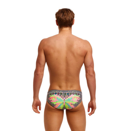 Funky Trunks Snow Flyer Brief - Maillot Natation Homme | Les4Nages Funky Trunks Snow Flyer Brief - Maillot Natation Homme | Les4Nages