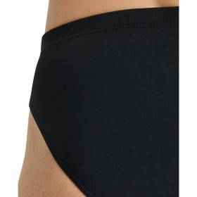 Arena Solid Team Swim Brief Black White - Maillot de bain Homme