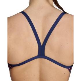 Arena KIKKO PRO Challenge Back Navy Team Red white blue - Maillot Natation Femme