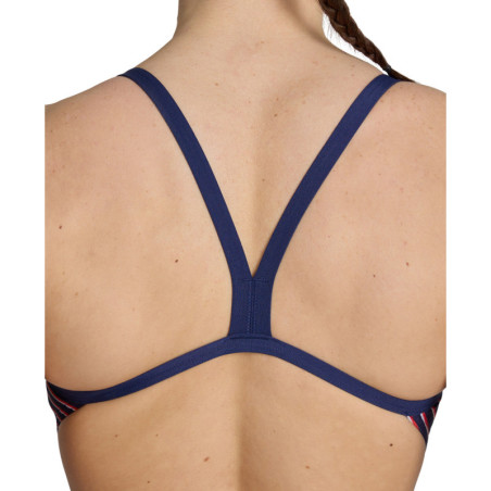 Arena KIKKO PRO Challenge Back Navy Team Red white blue - Maillot Natation Femme Arena KIKKO PRO Challenge Back Navy Team Red white blue - Maillot Natation Femme