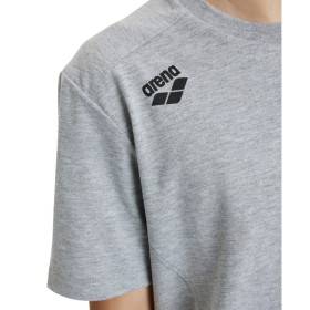 Tee shirt Arena TEAM T-SHIRT PANEL MEDIUM GREY HEATHER - Tee shirt unisexe