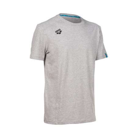 Tee shirt Arena TEAM T-SHIRT PANEL MEDIUM GREY HEATHER - Tee shirt unisexe | Les4Nages
