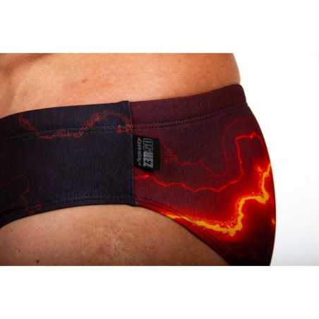 ZEROD LAVA - Slip de bain Natation Homme | Les4Nages