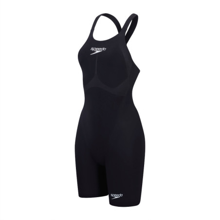 SPEEDO FastSkin LZR PURE VALOR 2.0 OpenBack Kneeskin Dos Ouvert - Black - Combinaison Natation Competition Femme | Les4Nages SPEEDO FastSkin LZR PURE VALOR 2.0 OpenBack Kneeskin Dos Ouvert - Black - Combinaison Natation Competition Femme | Les4Nages