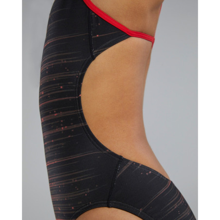 TYR Speedwrap CutOutfit Red - Maillot Natation Femme 1 pièce TYR Speedwrap CutOutfit Red - Maillot Natation Femme 1 pièce