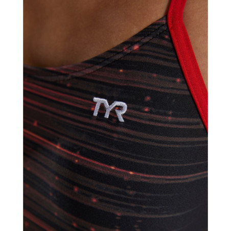 TYR Speedwrap CutOutfit Red - Maillot Natation Femme 1 pièce | Les4Nages TYR Speedwrap CutOutfit Red - Maillot Natation Femme 1 pièce | Les4Nages
