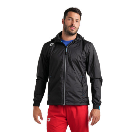 Veste coupe-vent Arena Windbreaker Solid Black | Les4Nages Veste coupe-vent Arena Windbreaker Solid Black | Les4Nages