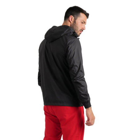 Veste coupe-vent Arena Windbreaker Solid Black | Les4Nages Veste coupe-vent Arena Windbreaker Solid Black | Les4Nages