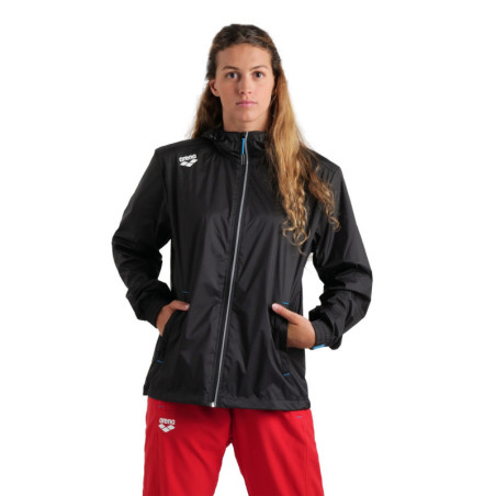 Veste coupe-vent Arena Windbreaker Solid Black | Les4Nages Veste coupe-vent Arena Windbreaker Solid Black | Les4Nages
