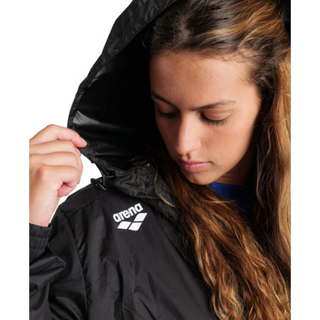 Veste coupe-vent Arena Windbreaker Solid Black | Les4Nages Veste coupe-vent Arena Windbreaker Solid Black | Les4Nages