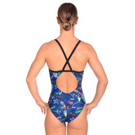 MAKO Venice Night - Dos Nereid - Maillot Femme Natation