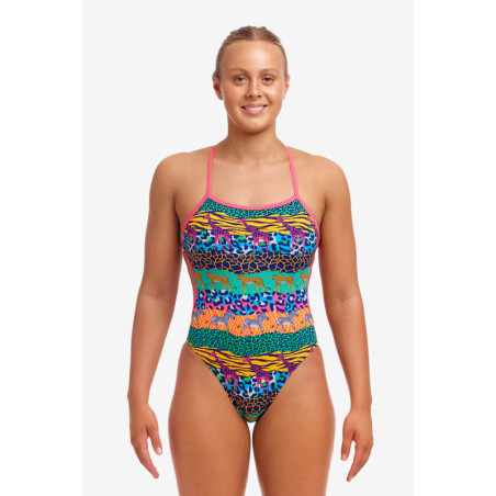 FUNKITA Gone Wild Twisted - Maillot de bain Femme Natation 1 piece | Les4Nages FUNKITA Gone Wild Twisted - Maillot de bain Femme Natation 1 piece | Les4Nages