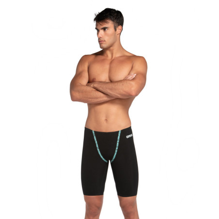 Arena PRIMO PowerSkin Black Teal Jammer Compétition | Les4Nages