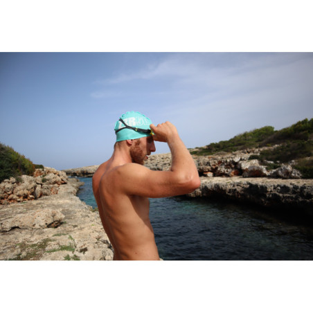 Bonnet de bain Zerod ARMADA Light Turquoise | Les4Nages Bonnet de bain Zerod ARMADA Light Turquoise | Les4Nages