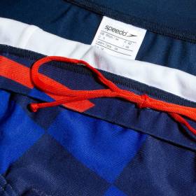 SPEEDO Placement Digital Brief Blue Red - Maillot Natation