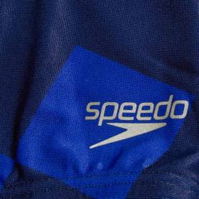 SPEEDO Placement Digital Brief Blue Red - Maillot Natation