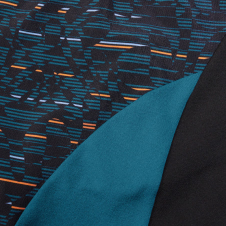 SPEEDO Aquashort SPLICE Black Blue - Boxer homme natation