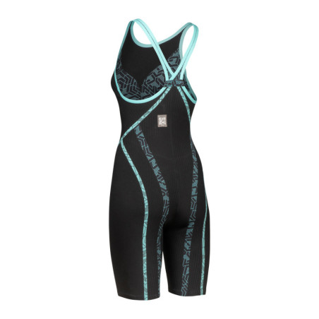 ARENA PRIMO Powerskin Closed back (Dos fermé) Black Teal | Les4Nages