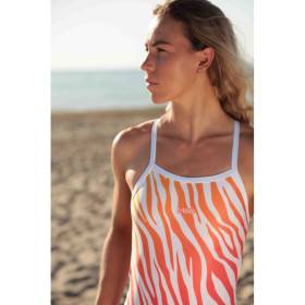 MAKO LA ZEBRA - Dos Aumakua - Maillot Femme Natation