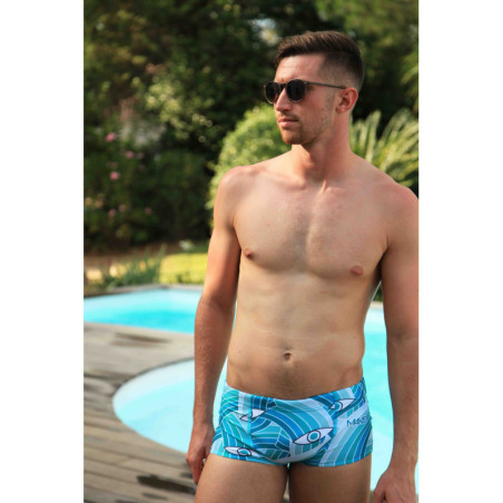 Mako Sea View - Boxer Natation Homme | Les4Nages
