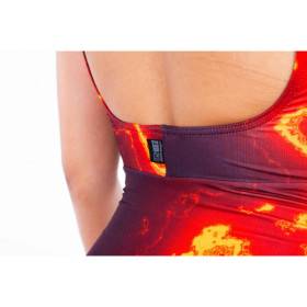 ZEROD Sculpt LAVA - Maillot de bain Natation Femme 1 pièce